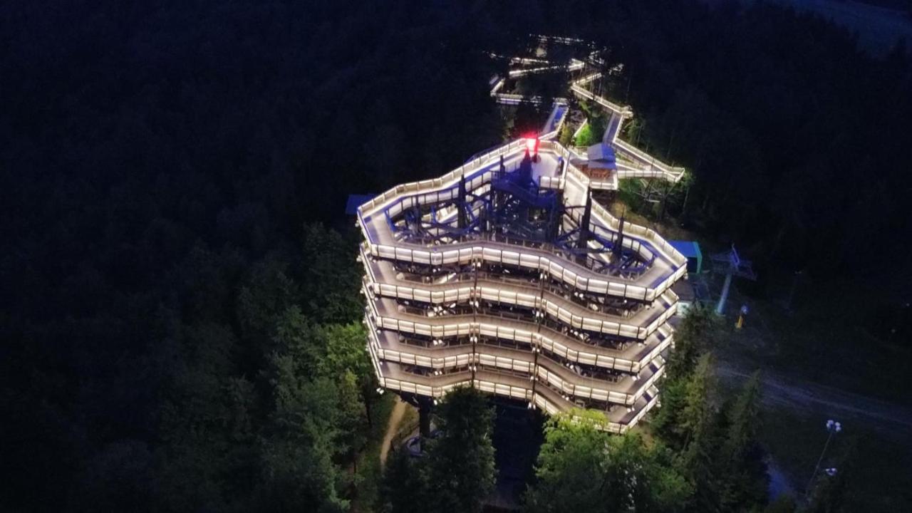 Willa Male Alpy 300 M Od Kompleksow Narciarskich Krynica Zdroj Buitenkant foto